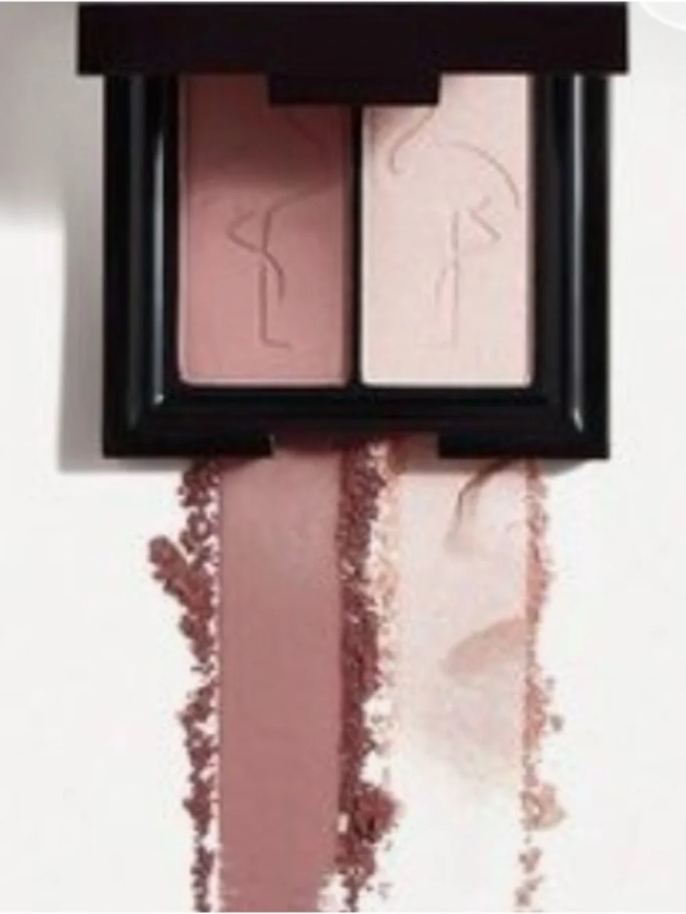 Shaina B Miami eyeshadow duo MIA mauve & ice palace NEW